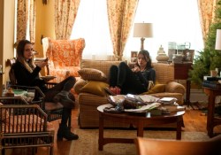 Emily Meade and Margaret Qualley in 'The Leftovers'