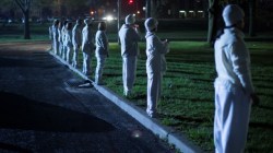 The Guilty Remnant in 'The Leftovers'