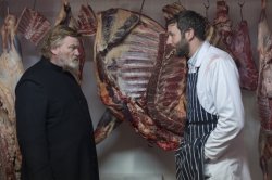 Brendan Gleeson and Chris O'Dowd in 'Calvary'