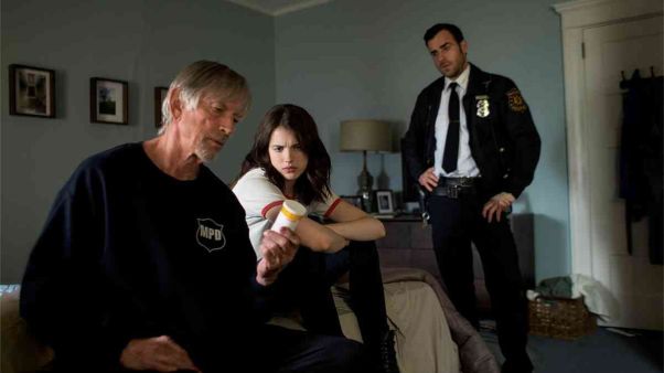 Scott Glenn, Margaret Qualley, and Justin Theroux in 'The Leftovers'
