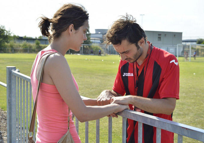 Marion Cotillard and Timur Magomedgadzhiev in 'Two Days, One Night'