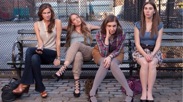 Allison Williams, Jemima Kirke, Lena Dunham, and Zosia Mamet in "Girls"
