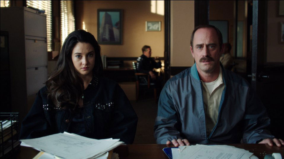 Shailene Woodley and Christopher Meloni in 'White Bird in a Blizzard'