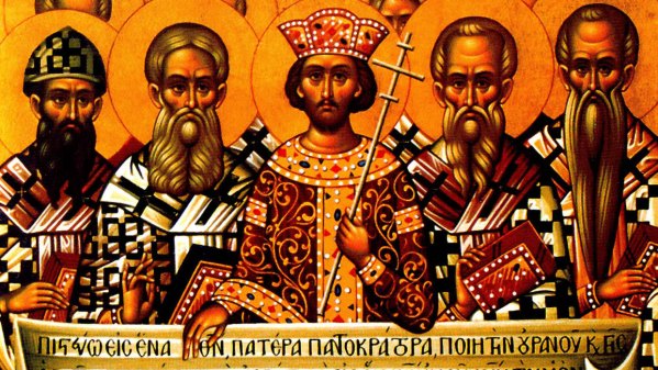 Icon of the Fathers at the First Council of Nicaea
