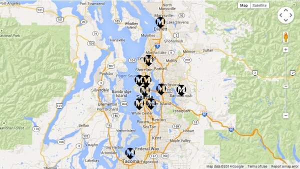 Mars Hill's Seattle-area campuses
