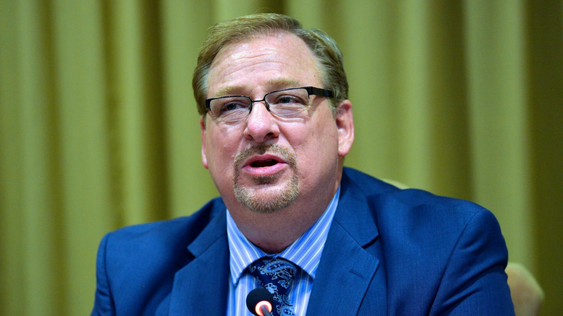 Rick Warren's speech.