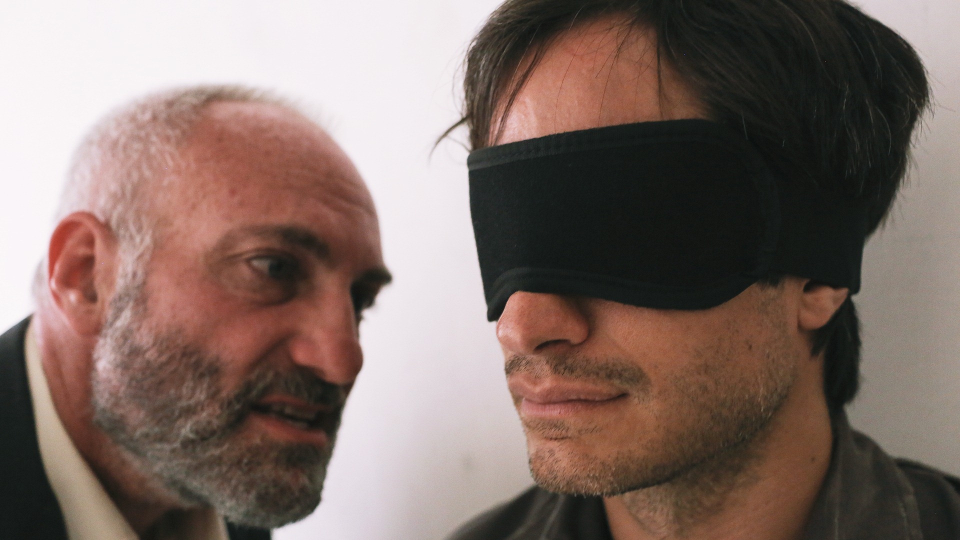 Kim Bodnia and Gael Garcia Bernal in 'Rosewater'