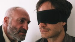 Kim Bodnia and Gael Garcia Bernal in 'Rosewater'