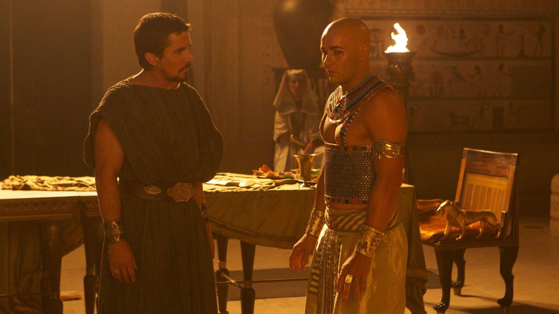 Christian Bale and Joel Edgerton in 'Exodus: Gods and Kings'