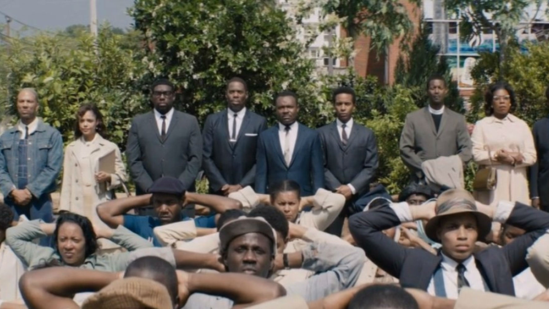 Ralph Abernathy, Colman Domingo, David Oyelowo, Corey Reynolds, Tessa Thompson and C.T. Vivian in 'Selma'
