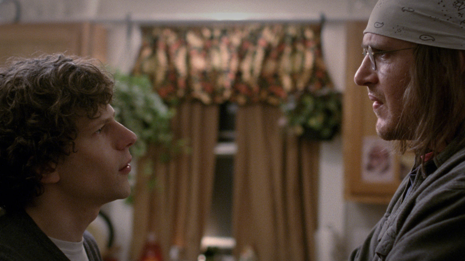 Jesse Eisenberg and Jason Segel in ‘The End of the Tour’
