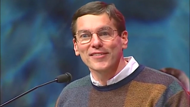 Hayner at InterVarsity's Urbana 2000