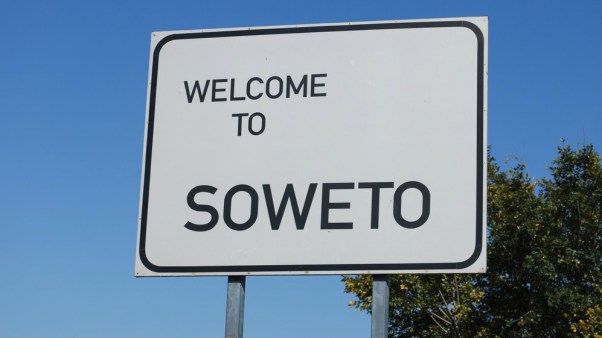 Despite the end of apartheid, Soweto, South Africa, remains 98 percent black.
