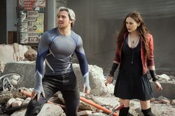 Aaron Taylor-Johnson and Elizabeth Olsen in ‘Avengers: Age of Ultron’