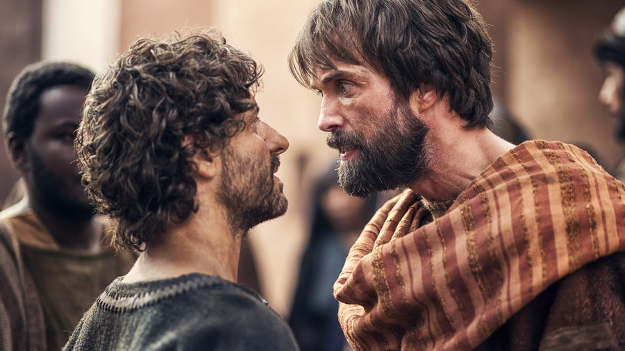 Saul confronts Peter in Jerusalem in 'A.D. The Bible Continues'