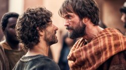 Saul confronts Peter in Jerusalem in 'A.D. The Bible Continues'