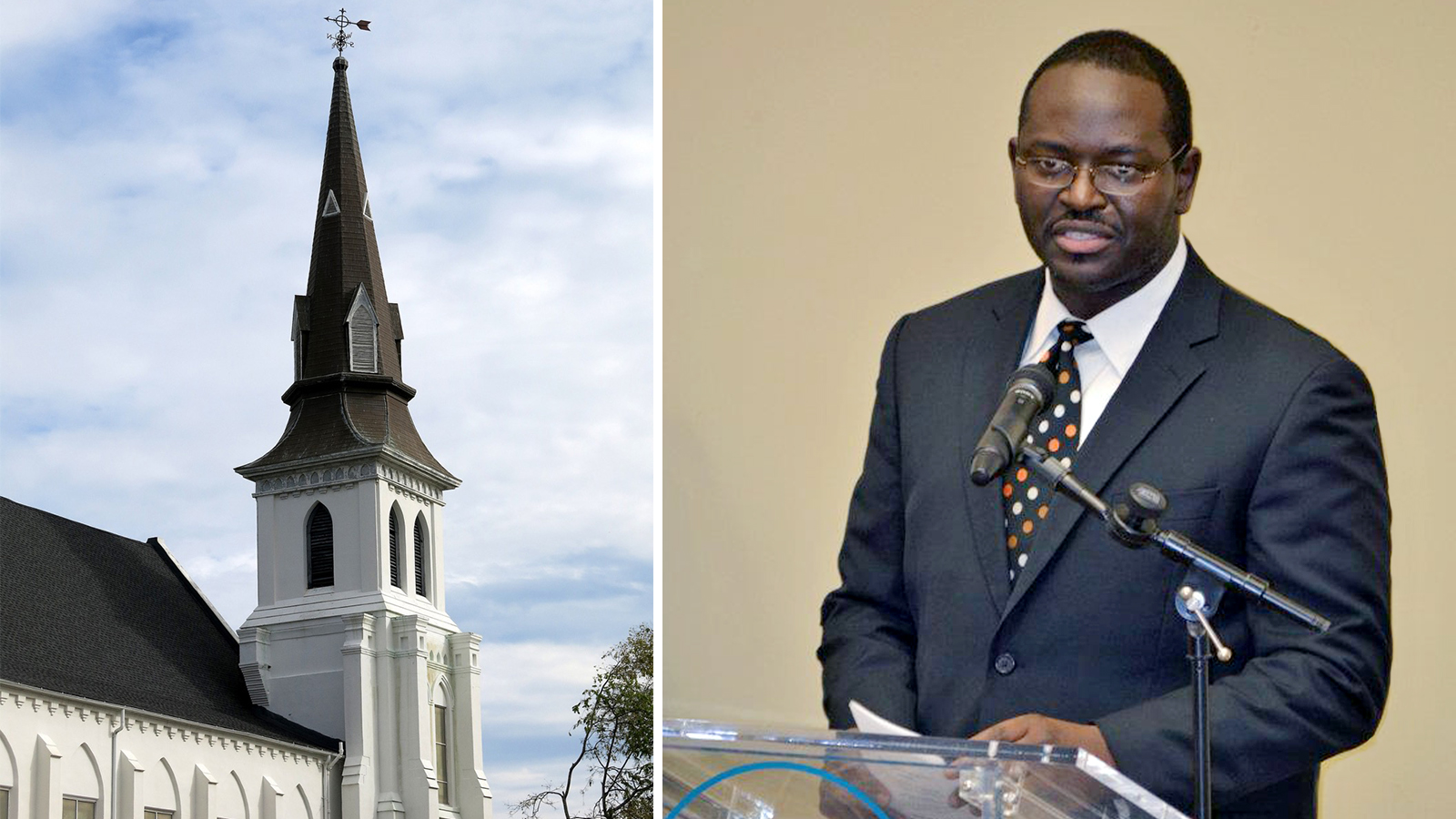 Emanuel AME Church in Charleston and its pastor, Clementa C. Pinckney