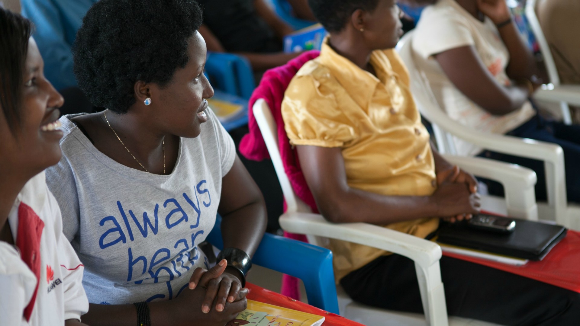 Trauma healing counseling session in Rwanda.