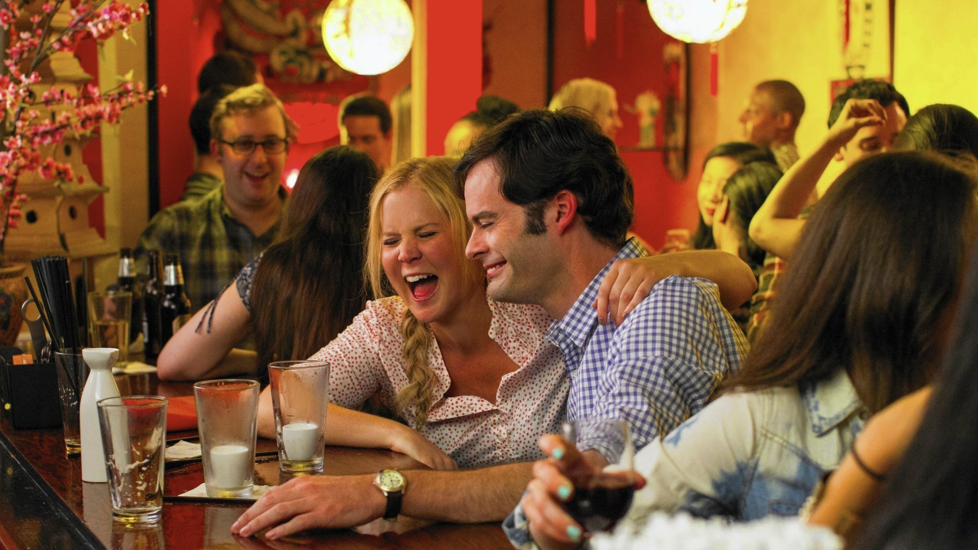 Amy Schumer and Bill Hader in 'Trainwreck'