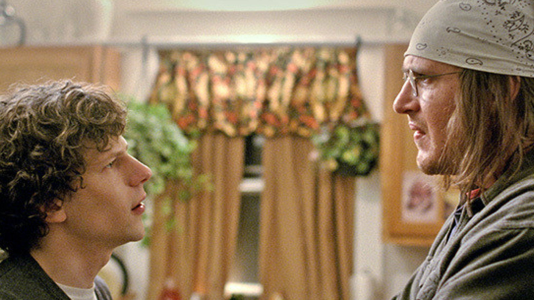 Jesse Eisenberg and Jason Segel in 'The End of the Tour'