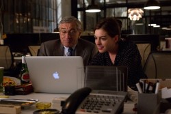 Robert De Niro and Anne Hathaway in ‘The Intern’