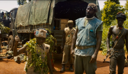 Abraham Attah and Idris Elba in 'Beasts of No Nation'