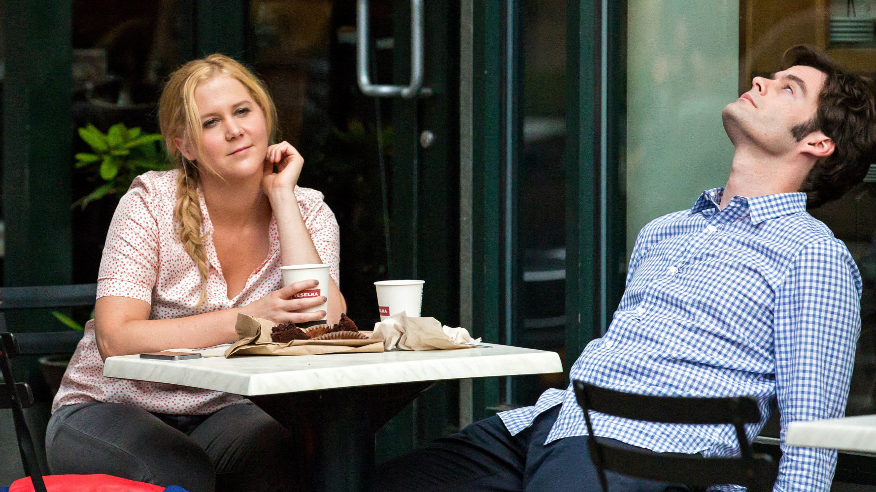 Amy Schumer and Bill Hader in 'Trainwreck'