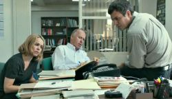 Rachel McAdams, Michael Keaton, and Mark Ruffalo in 'Spotlight'