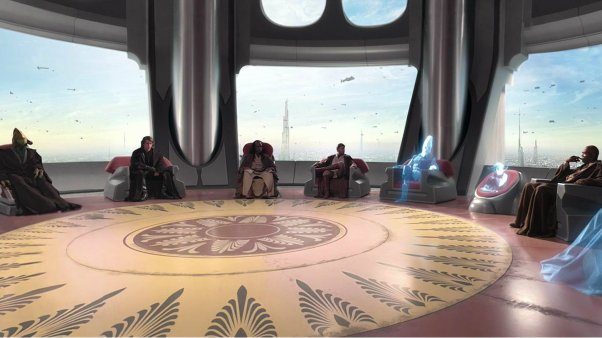 The Jedi Council.