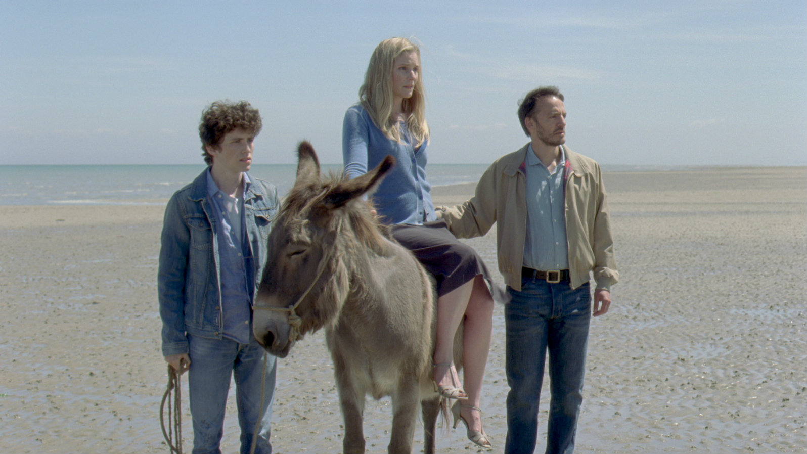 Natacha Régnier, Victor Ezenfis, Fabrizio Rongione in 'The Son of Joseph'