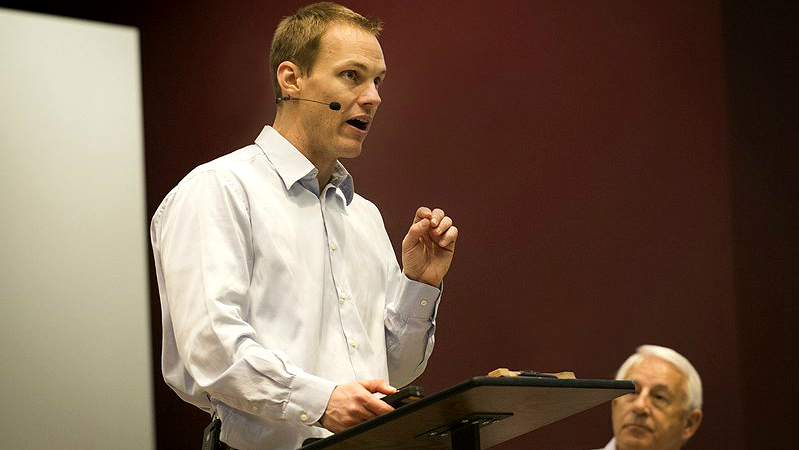 David Platt addresses IMB trustees on February 24, 2016.