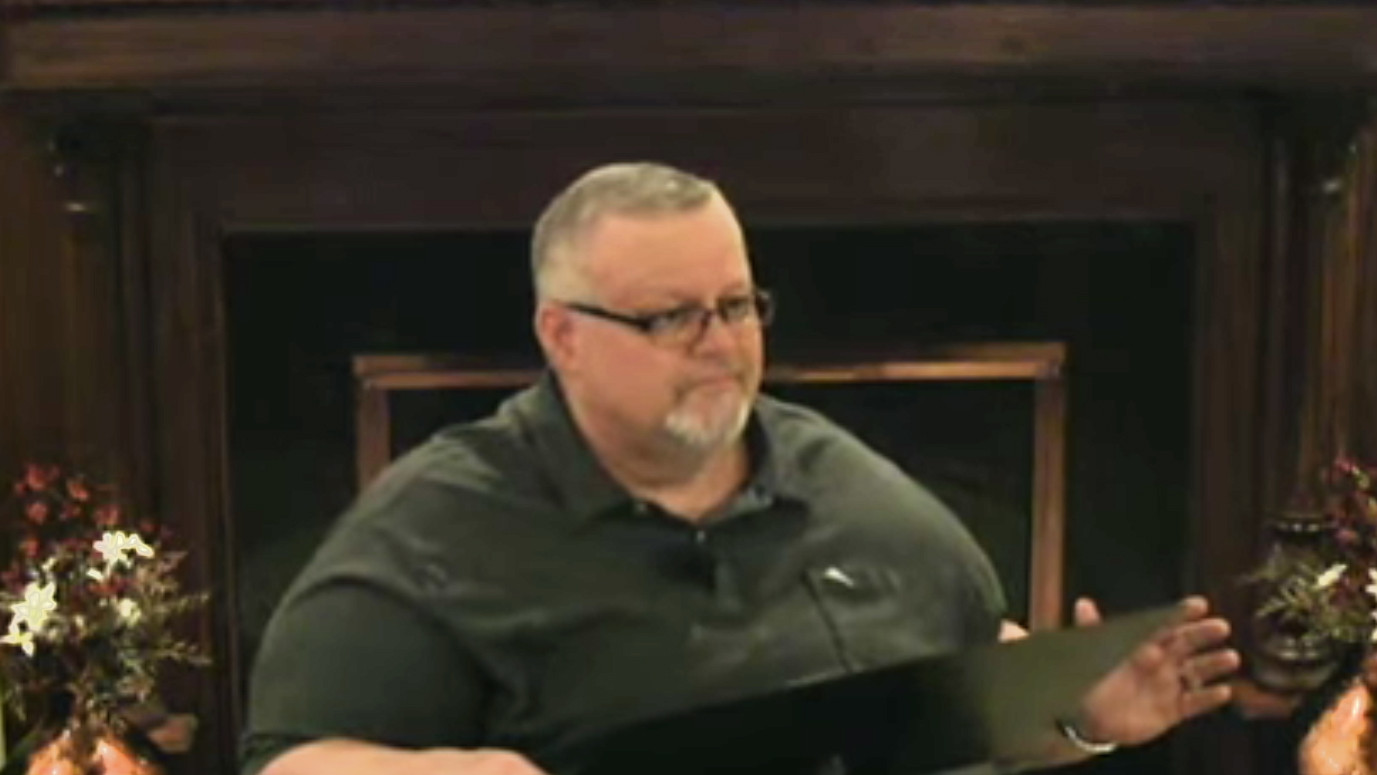 Wayne Jolley speaks to The Gathering in August 2014.