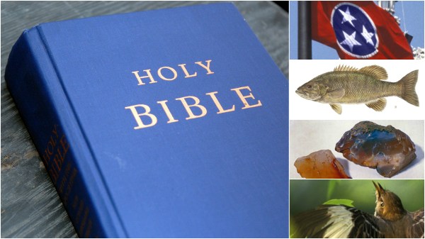 The Bible will not join these other Tennessee state symbols.