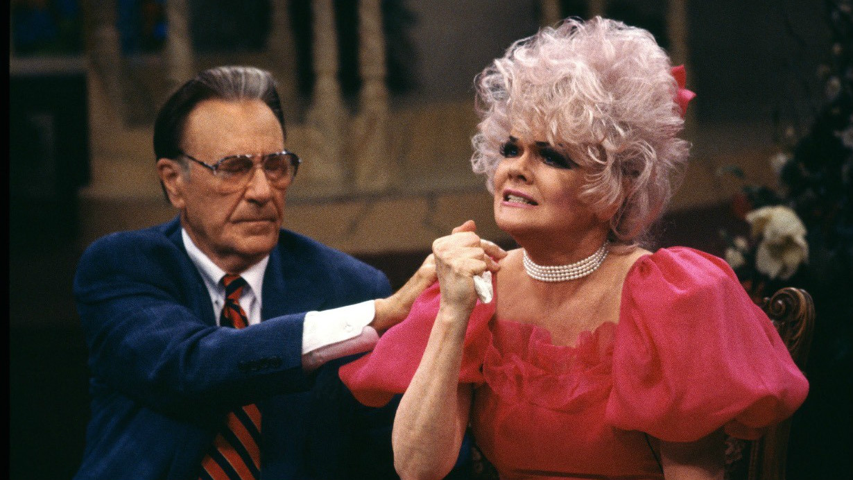 Oral Roberts and Jan Crouch