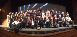 The cast and crew of 'The Birth of a Nation' at the film's Sundance premiere in January 2016