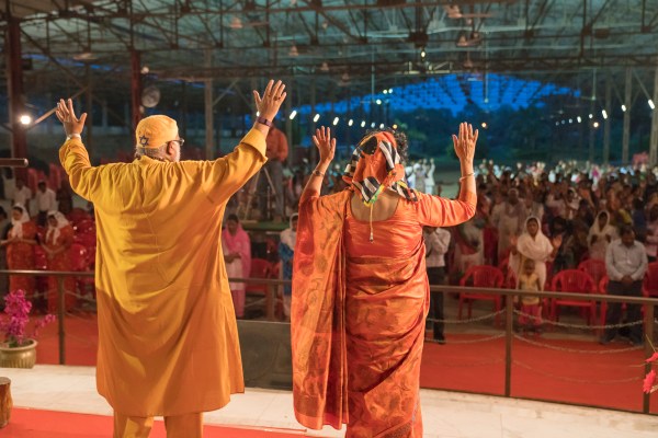An evening service at Yeshu Darbar in Allahabad.