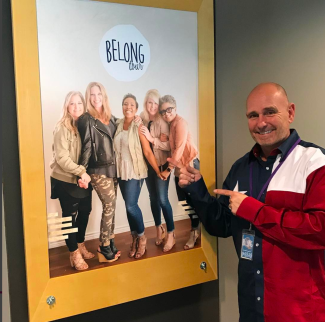 GJ Reynolds at the Inspire Live headquarters.