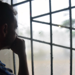 Hurricane Maria drenches Puerto Rico's capital city, San Juan, on Wednesday.