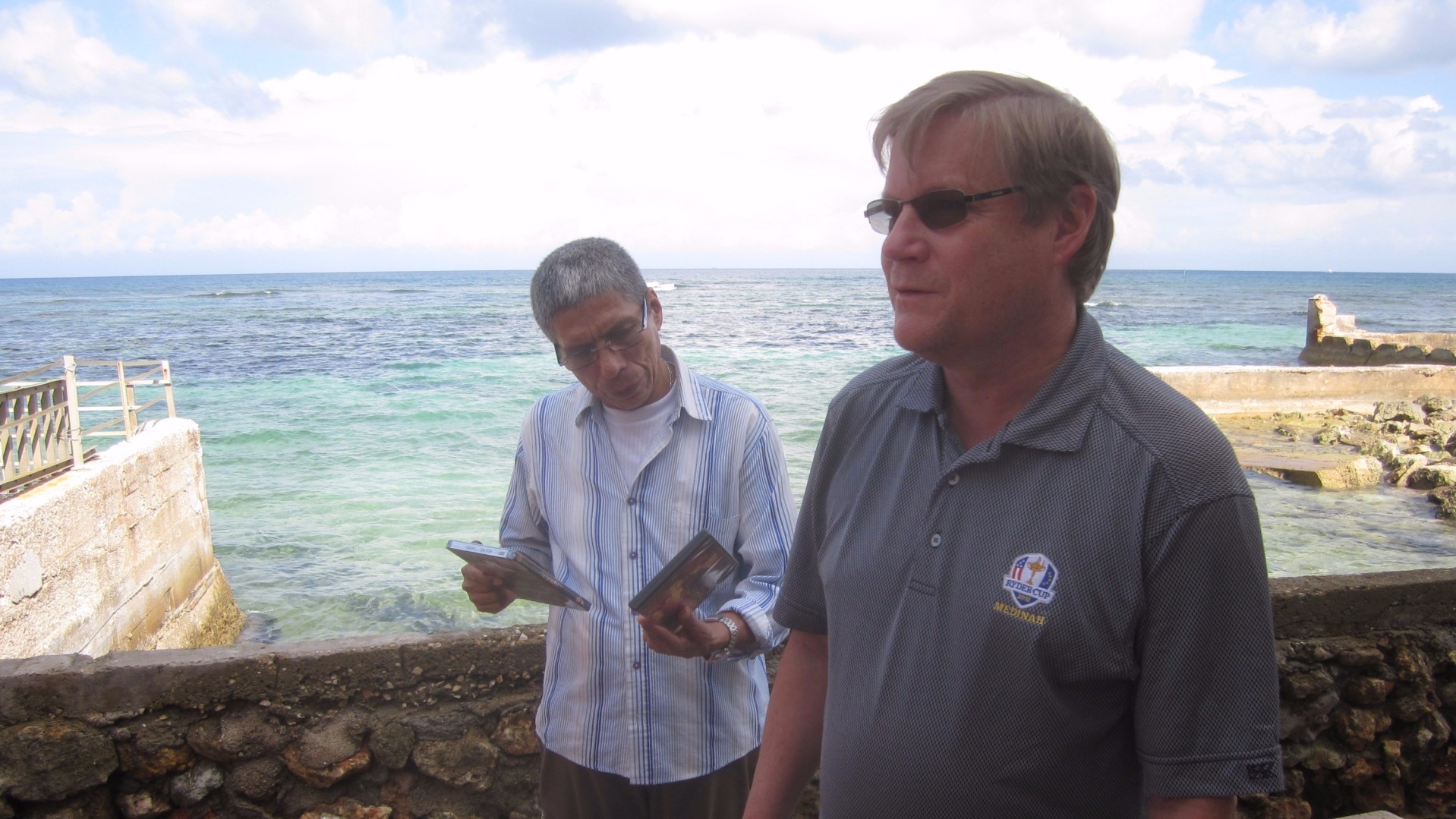 Russell Stendal in Havana during FARC peace negotiations.