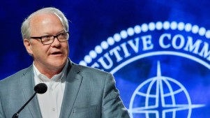 Frank Page at the SBC annual meeting in Phoenix.