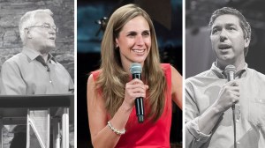 Bill Hybels, Heather Larson, and Steve Carter