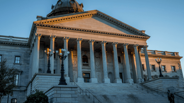 The South Carolina State House in Columbia.