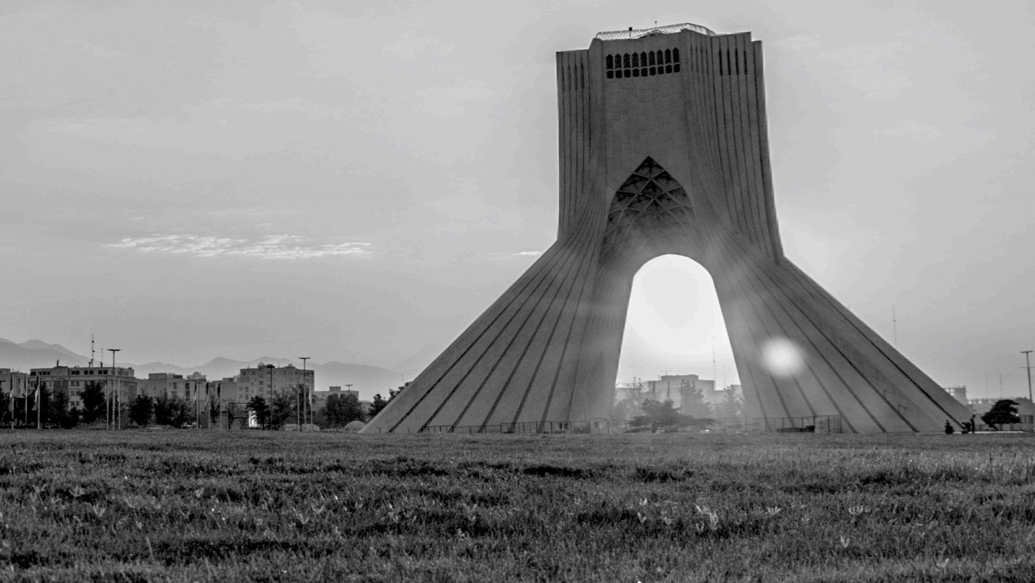 Azadi Tower in Tehran