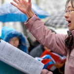 Shouwang Church in Beijing was forced to worship outside starting in 2009.