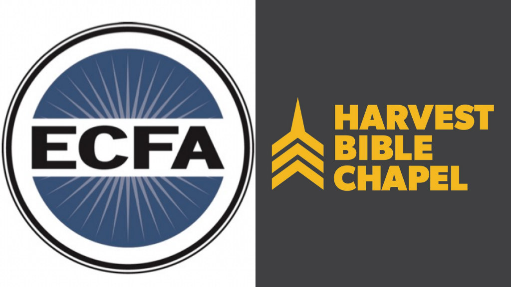 The logos of ECFA and Harvest