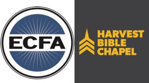 The logos of ECFA and Harvest