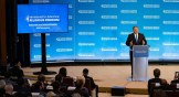 Secretary of State Mike Pompeo addresses the second Ministerial to Advance Religious Freedom on July 16.