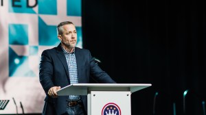 SBC President J. D. Greear speaks at the ERLC’s Caring Well Conference on October 3.