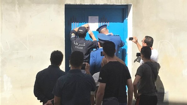 Authorities seal L’eglise Tafat in Tizi Ouzou.