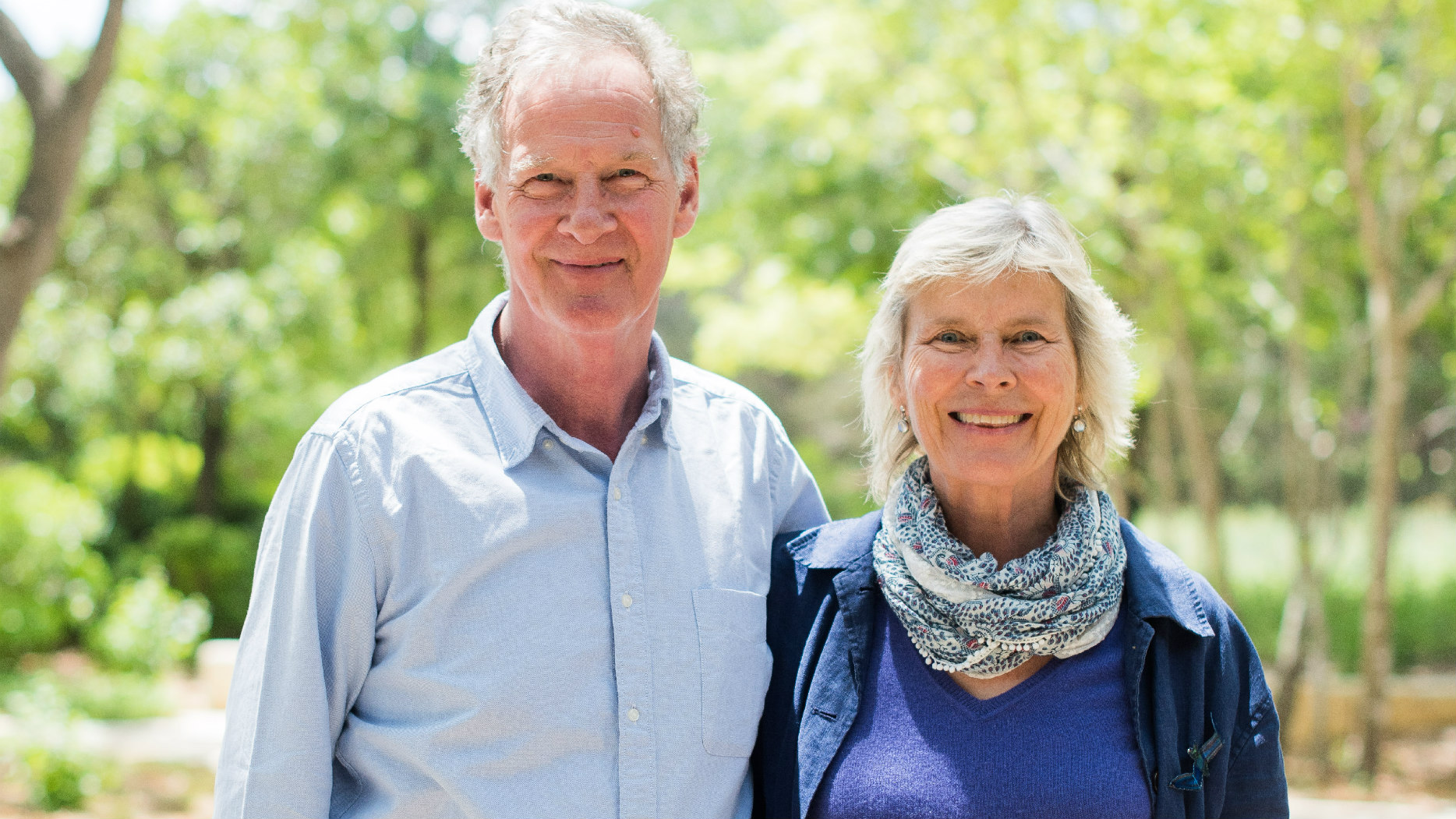 Peter and Miranda Harris. Miranda was among three A Rocha leaders killed in a crash in South Africa Monday.